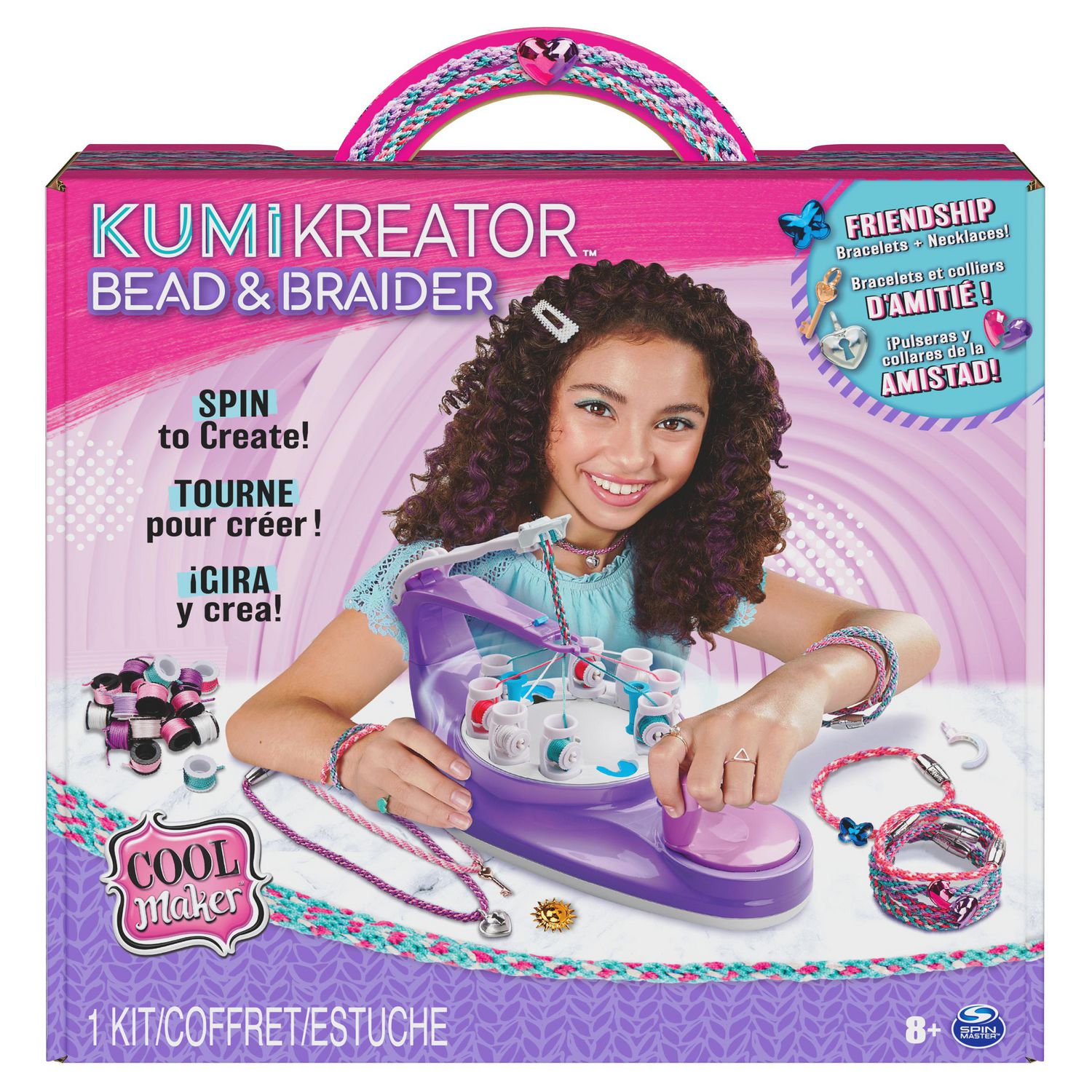 Amazon.com: Cool Maker, KumiKreator Twilight Mini Fashion Pack Refill,  Friendship Bracelet Activity Kit, : Toys & Games